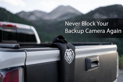 وسادات ممتازة للدراجات ذات الباب الخلفي - تنقل دراجة جبلية واحدة، أو دراجة طريق، أو BMX - لا تحجب الكاميرا الاحتياطية - أشرطة آمنة - وسادة سميكة - تناسب جميع الشاحنات - مادة متينة in Kuwait