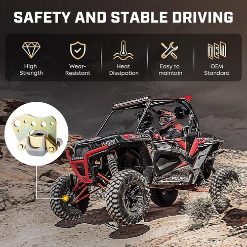 مجموعة فرجار الفرامل الأمامية اليسرى/اليمنى من Youxmoto مع وسادات لـ 1999-2004 Magnum 325 300 500؛ 2000-2005 رياضي 500 400 600 700; يستبدل 1910549 1910550 1910551 1910552 in Saudi Arabia