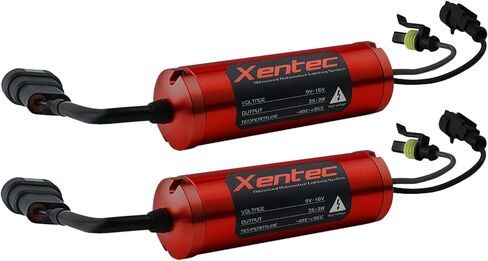 حزمة مصابيح Xentec H11 (H8/H9) 6000K HID زينون مع صابورة رقمية مستديرة صغيرة بقدرة 35 وات (أبيض فائق) in Kuwait