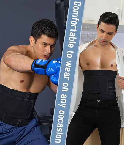 TAILONG رجل الخصر المتقلب حزام النيوبرين مدرب خصر لتخفيف الوزن التخسيس محدد شكل الجسم تجريب حزام بطن المشدات الرياضية in Saudi Arabia