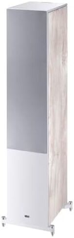 HECO Aurora 1000 3 Way, Dual 8" Floorstanding Speaker in White with Fluctus Tweeter with 28 mm Fabric Dome and Computer-Optimized Front Panel for Perfect Dispersion in Saudi Arabia
