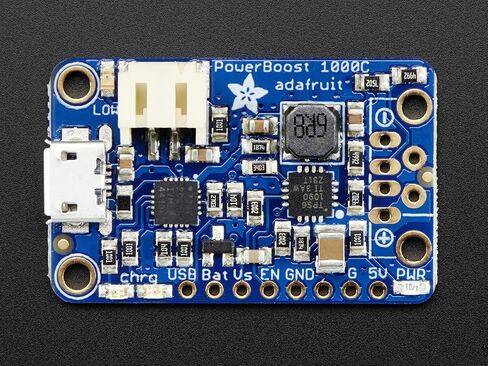 شاحن Adafruit PowerBoost 1000 - قابل لإعادة الشحن 5V Lipo USB Boost @ 1A - 1000C in Saudi Arabia