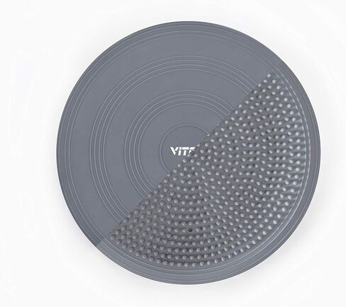 قرص التوازن القابل للنفخ من فيتوس | وسادة اهتزاز لتدريب اللياقة البدنية الأساسية لمقاعد كراسي المكتب، وإعادة التأهيل، والتمرين، والأيزوكينتكس in Kuwait