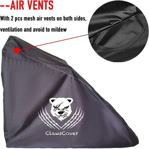 ClawsCover Treadmill Cover Waterproof Dustproof Running Machine Cover Exercise Workout Equipment Protective with Windproof Drawstring and Air Vents for Home Gym Indoor Outdoor in Saudi Arabia