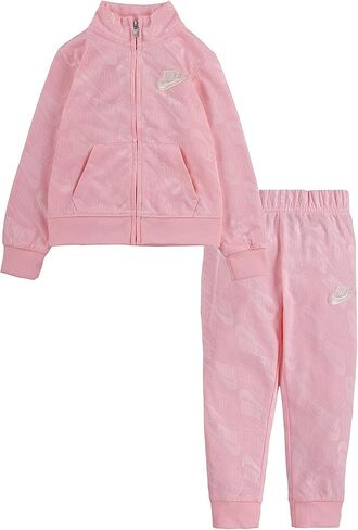 Nike Baby Girl's Mini Me Tricot Set (Toddler) Pink 4 Toddler in Saudi Arabia