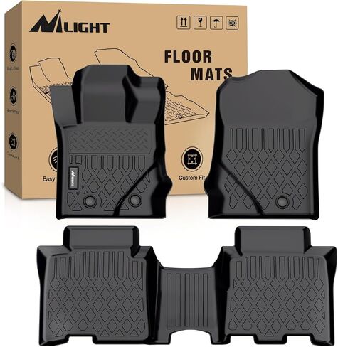 Nilight Cargo Mats for Ford Bronco 4 Door 2021 2022 2023 2024,All Weather Protection Heavy Duty Cargo Liners in Saudi Arabia