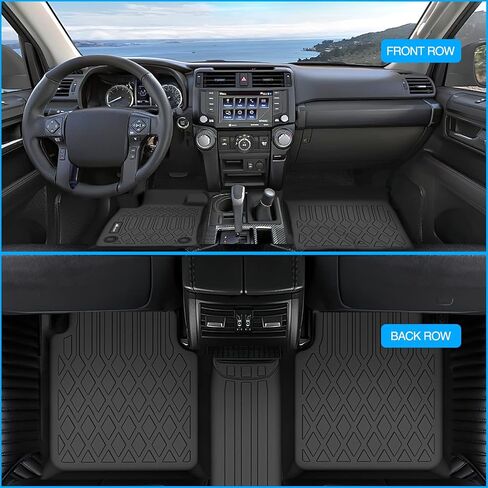 Nilight Cargo Mats for Ford Bronco 4 Door 2021 2022 2023 2024,All Weather Protection Heavy Duty Cargo Liners in Saudi Arabia