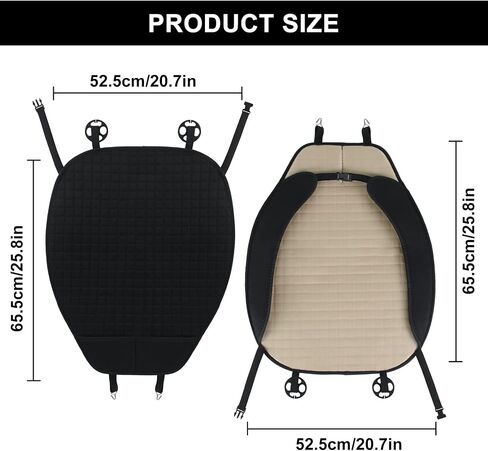 GREENSINDOOR Car Seat Cover - Cars Linen Front Seat Covers Car Seat Protector Breathable Comfort Anti-Slip Universal for Most Automotive, Van, SUV, Truck (1+1 Pack) in Saudi Arabia