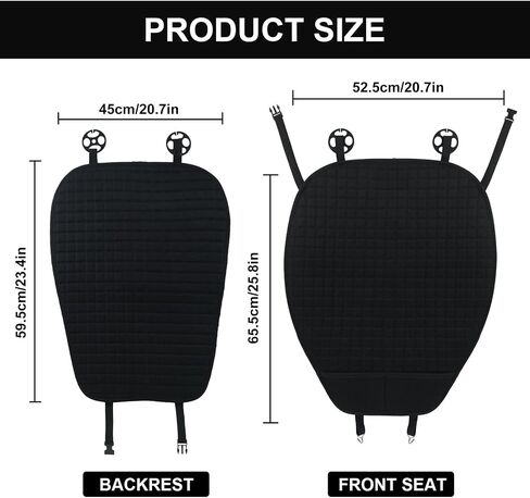 GREENSINDOOR Car Seat Cover - Cars Linen Front Seat Covers Car Seat Protector Breathable Comfort Anti-Slip Universal for Most Automotive, Van, SUV, Truck (1+1 Pack) in Saudi Arabia