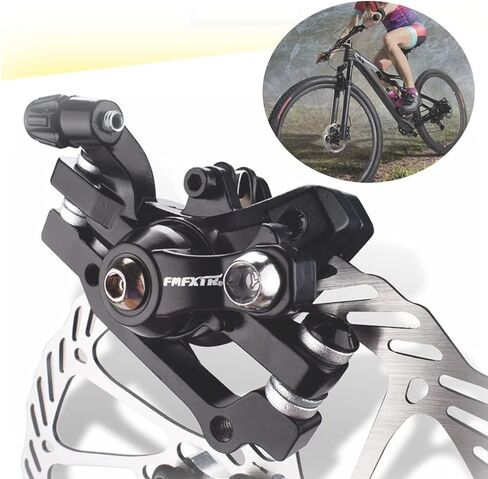 العالمي الأسود دراجة دراجة الجبهة القرص الميكانيكية الفرامل الفرجار F160 R140 in Kuwait