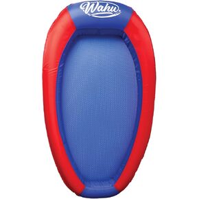 WAHU Hydro Lounger Versatile Pool Lounge Float for Sunbathing, Inflatable Beach and Pool Float Lounger with Inflate/Deflate Valve, Blue/Light Blue in Kuwait