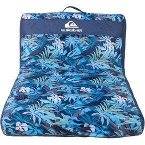 Quiksilver Mini Pool Lounger Float - كرسي صالة مضغوط قابلة للنفخ مع مسند الظهر وكأس الكأس ، بركة متينة ومريحة تطفو للبالغين أو الأطفال - مثالية للسباحة أو الشاطئ أو البحيرة