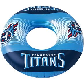 Bigmouth Tennessee Titans 36 "تجمعات قابلة للنفخ تطفو رسميًا على أنبوب المعدات الداخلية للبالغين والمراهقين للبالغين والمراهقين
