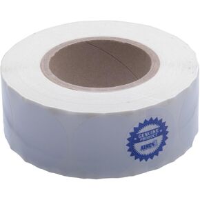 Kenco Premium Inkjet 2 "Circle High Gloss Paper Paper Fapls. متوافق مع طابعات ملصقات ألوان Primera والعديد من العلامات التجارية الطابعة الأخرى.