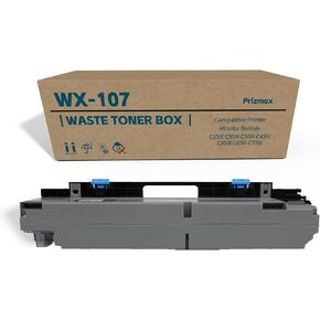 WX-107 WX107 Waste Toner Box Replacement for Konica Minolta Bizhub WX107 0AAVA0Y1 Waste Toner Container for C250i C300i C360i C450i C550i C650i C750i Printer 1-Pack