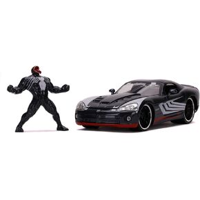 Jada 1:24 Diecast 2008 Viper مع Venom Figure ، للجنسين البالغين
