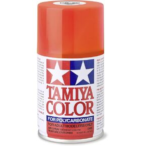 Tamiya America ، Inc Polycarbonate PS-20 Fluorescent Red ، Spray 100 ML ، TAM86020