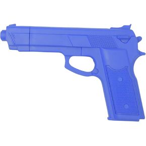 MASTER USA Rubber Training Gun, Black and Red Head Painting, Model Number: 3200BK