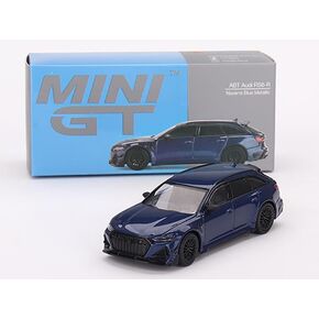 RS6-R ABT Navarra Blue Metallic Limited Edition to 3240 Pieces Worldwide 1/64 Diecast Model Car by True Scale Miniatures MGT00574