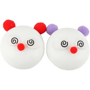 1PCS Taba Giant Squishy Calls Toys Clown Toys for Kids and Come ، ألعاب تململ ناعمة للاضطراب ADHD/ADD/ALIC ، ألعاب مهرج الحسية للبنين والبنات (لون عشوائي)