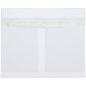 جودة Park SLE10152WS LITE-LITE الورق المقوى مظروف قابل للتوسيع ، طول 15 "طول × 10" عرض × 2 "، أبيض (حالة 100)