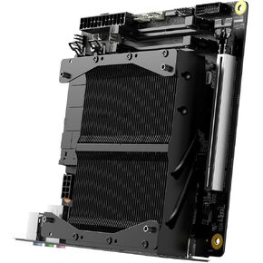 MINISFORUM BD790i Mini ITX PC with AMD Ryzen 9 7945HX(16C/32T, Up to 5.4GHz),PCIe 5.0 x16 Slot,Support Dual PCIe5.0 M.2 DDR5, HDMI/DP/USB-C, RJ45 2.5G, USB 3.2 Gen 2, WiFi 6E&BT5.2