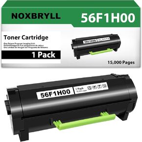 56F1H00 High Yield Toner Cartridge Compatible for Lexmark 56F1H00 Toner Cartridge for MS321,MS421,MS521,MS621,MS622,MX521,MX522,MX622,MX321,MX421,Laser Printer (1 Pack,15,000 Pages)