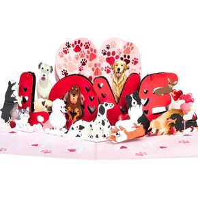 Heartags- بطاقة عيد الأم منبثقة ، 6 × 8 في بطاقة عيد ميلاد منبثقة للنساء ، عيد الأم المنبثقة للأم ، الزوجة ، الابنة ، الأخت ، الجدة مع الظرف