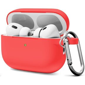 Premium Protective Case for AirPods 4th Generation - Stylish & Durable AirPods Case with Keychain for Air Pod & AirPods Accessories（Pink）