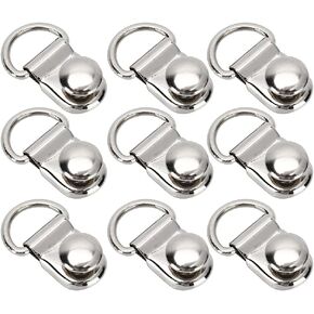 خطاف 100SEST للمربع ، برشام مشبك العيينة 9x14mm ، أداة برشام DIY ، للأحذية الجلدية ، والفضة