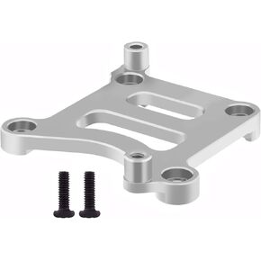 6061 alum stering servo mount for MJX Hyper GO 1/16 16207 16208 16209 16210 H6V3 M162 M163 Parts Gray