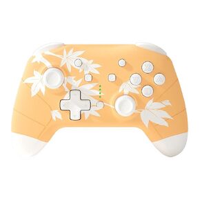 Mytrix Pink Wireless Controller Compatible with Nintendo Switch/Switch Lite, Cute Pro Controller with Macro, Wake-Up, Turbo, Motion, Vibration, Ergonomic Breathing Light, Gift for Gamer Girls Boys