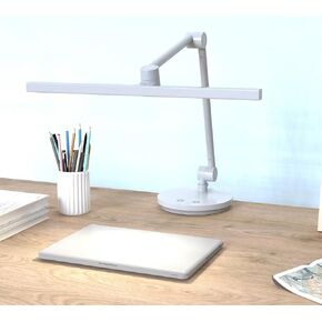 Archdesk 18.9 'المصباح المكتبي: خافت ، دافئ ~ أبيض بارد قابل للتعديل ، مضاد للوهج ، مستشعر ، 10 واط LED ، حماية العين ، قابلة للطي ، مثالي للطلاء ، التصميم ، العمل ، الدراسة ، القراءة والمكتب (أسود)