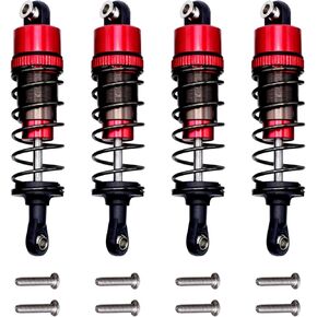 طقم امتصاص الصدمات المملوءة بزيت 70 مم لـ Tamiya CC01 WR-02 AXIAL SCX10 D90 HPI HSP 1/10 RC Parts (BU)