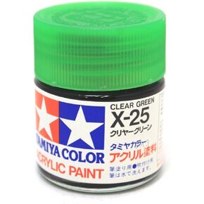 Tamiya Acrylic X25 Gloss ، Green Clear