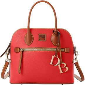 Dooney & Bourke Handbag, Pebble Grain Domed Satchel