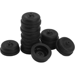 10 PCs أسود حوض السمك الحاجز Airgragm مضخة الهواء إكسسوارات EPDM Rubber Oxygen Pump Press