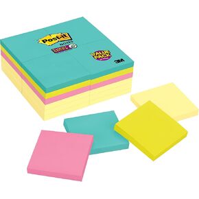 بعد ذلك ، يلاحظ Super Sticky 3 بوصات. × 3 بوص
