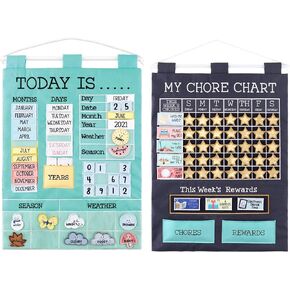 The Peanutshell Today Is & Chore Chart Set