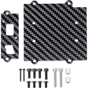 RC Car Carbon Carbon Battery ESC Mount Mount Bracket RC RC ESC حامل لوحة تصاعد متوافق مع تراكسكسا XRT 1/6 8S 4WD