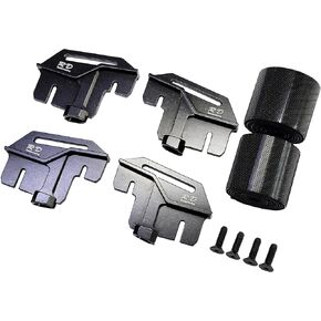 سبيكة طويلة البطارية تركيب التثبيت لأسفل ل Traxxas 1/6 XRT Monster Truck - Black