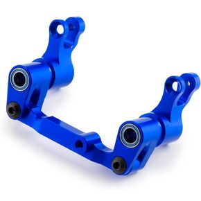 مجموعة التوجيه الأمامية للألومنيوم لـ TRA-XXAS 1/16 MINI MAXX 4WD RTR BRUSHLESS MONSTER TRACHTRATERS RC RODRADERS (Blue)