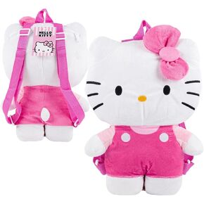سريع إلى الأمام Hello Kitty 14 "Plush Backpack