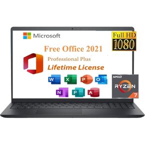 Dell Inspiron 15 3000 3520 Business Laptop Computer[Windows 11 Pro], 15.6'' FHD Touchscreen, 11th Gen Intel Quad-Core i5-1135G7, 16GB RAM, 1TB PCIe SSD, Numeric Keypad, Wi-Fi, Webcam, HDMI, Black