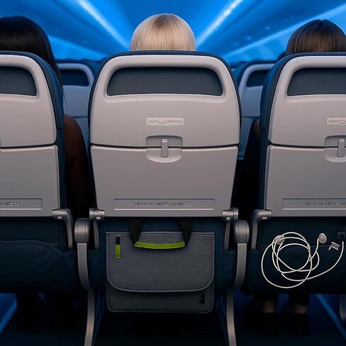 منظم جيب الطائرة من سو ماين | حقيبة تنظيم ظهر مقعد الطيران | حقيبة سفر أساسية للركاب | الحقيبة الإعلامية للطيران | هدية السفر | تعلق على الأمتعة in Kuwait