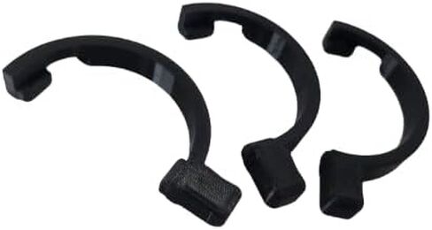 مقاطع خرطوم مجفف الأليف (3 عبوات) (أسود) in Kuwait