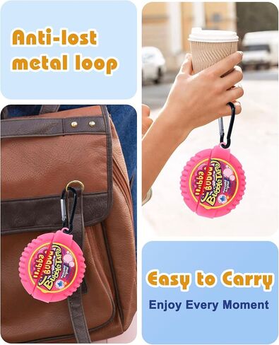 Toyuma for AirPods 4 Case Cute Kawaii Cartoon - Funny 3D Soft Silicone Case Cover with Keychain & Cleaner Kit for Women Girls Teens Character Fun Fashion Design Protective Case for Airpods 4,Bianfu in Saudi Arabia