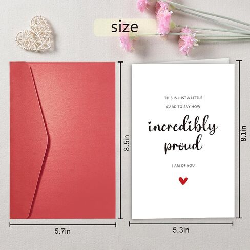 Incredibly Proud of You Card, Congratulations Card, Graduation Card, Well Done Card, Encouragement Card, Promotion Card, Passed Exam Card in Saudi Arabia