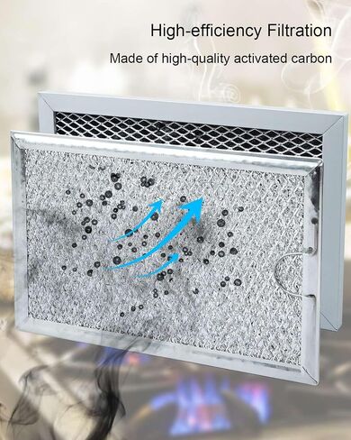 Microwave Charcoal Filter Fit for GE JVM6175EK5ES JVM6172SK5SS JVM6175SK5SS JVM6175YK5FS in Kuwait