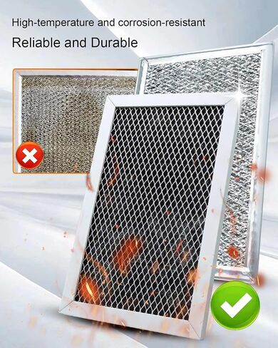 Microwave Charcoal Filter Fit for GE JVM6175EK5ES JVM6172SK5SS JVM6175SK5SS JVM6175YK5FS in Kuwait